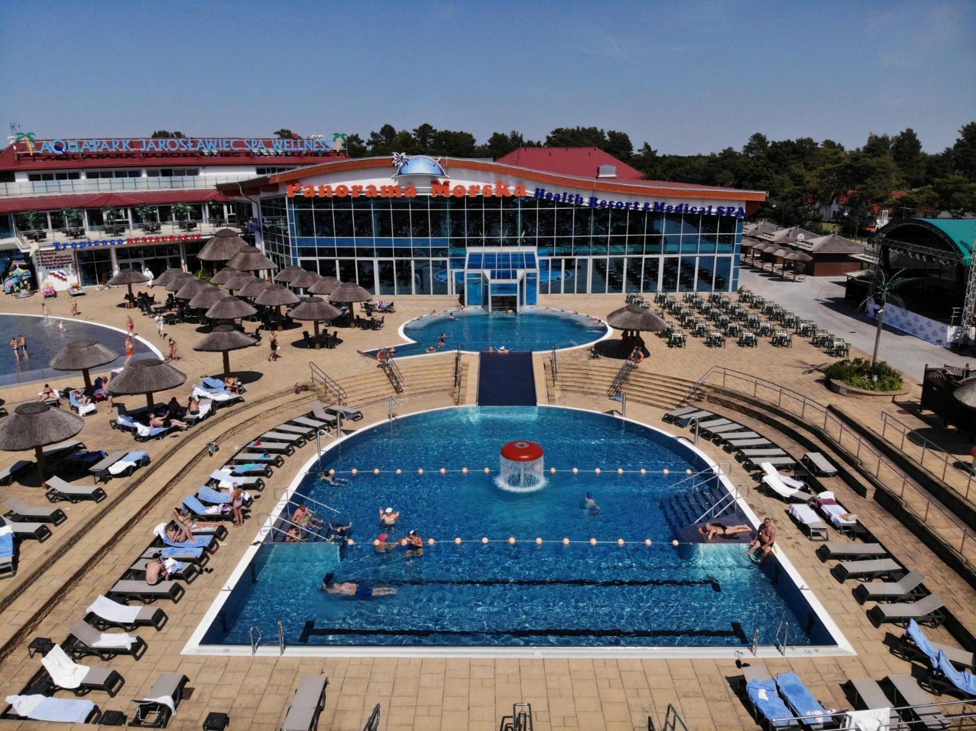 Aquapark Health Resort&Medical SPA Panorama Morska All Inclusive Jarosławiec Exteriör bild